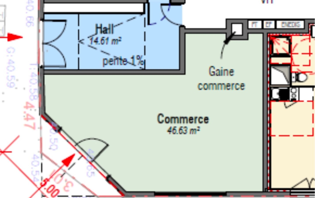 CONSULTIA IMMOBILIER : Local / Bureau | LE PERREUX-SUR-MARNE (94170) | 44 m2 | 2 200 € 